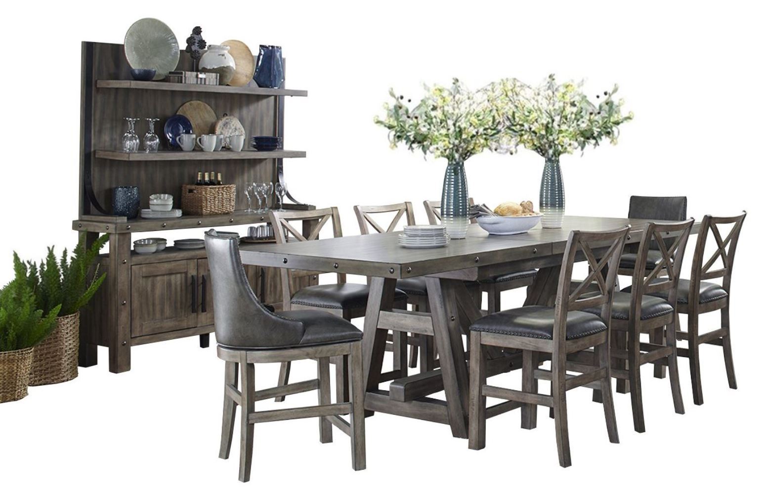 Lodge Dining - Counter Height Dining Set - Urban Living Furniture (Los Angeles, CA)