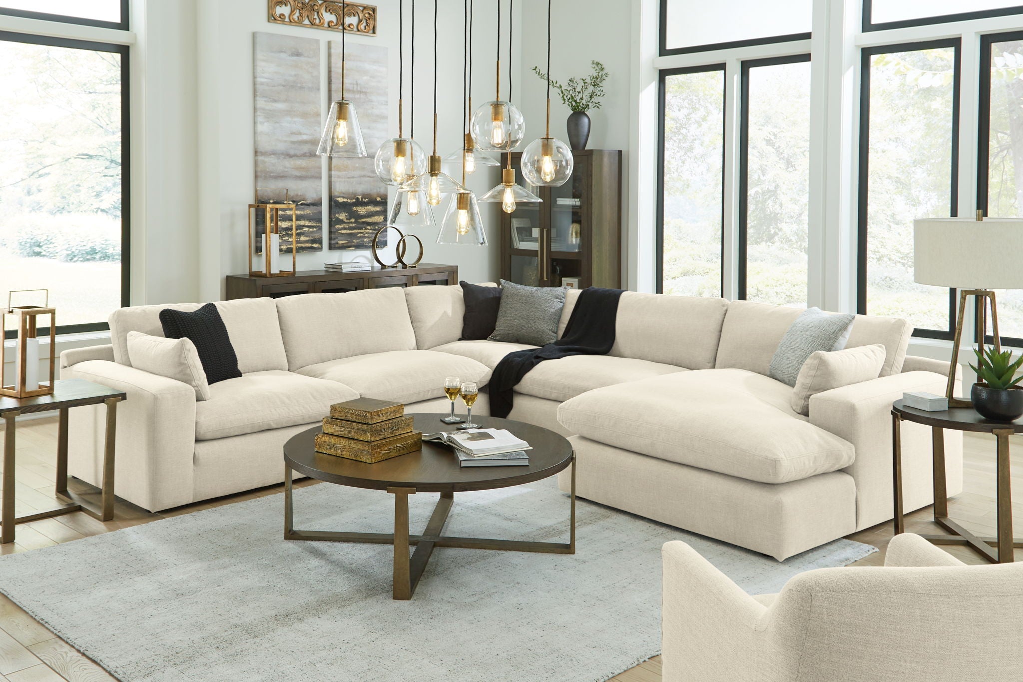 Elyza - Sectional - Urban Living Furniture (Los Angeles, CA)