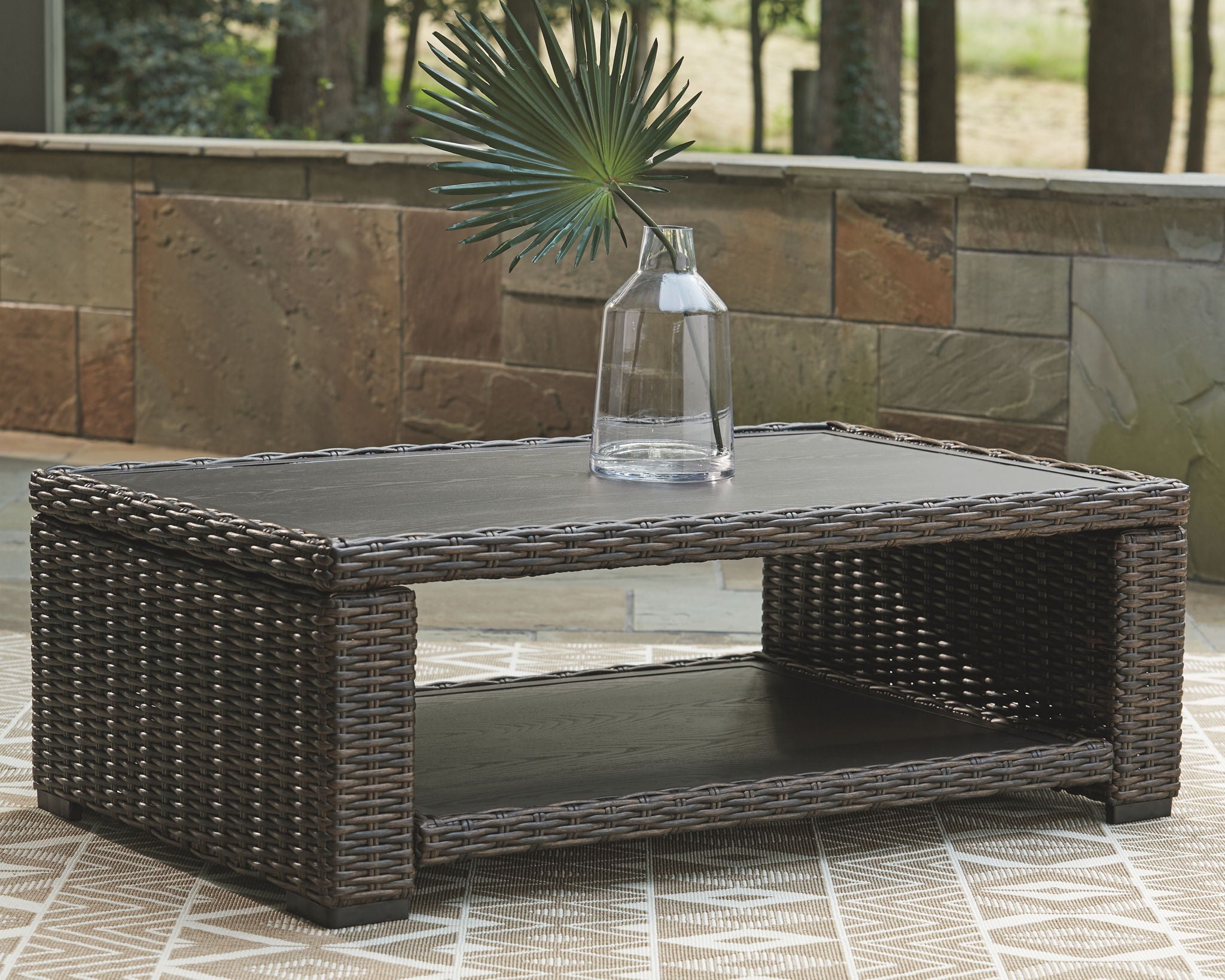 Grasson Lane - Brown - Rectangular Cocktail Table - Urban Living Furniture (Los Angeles, CA)