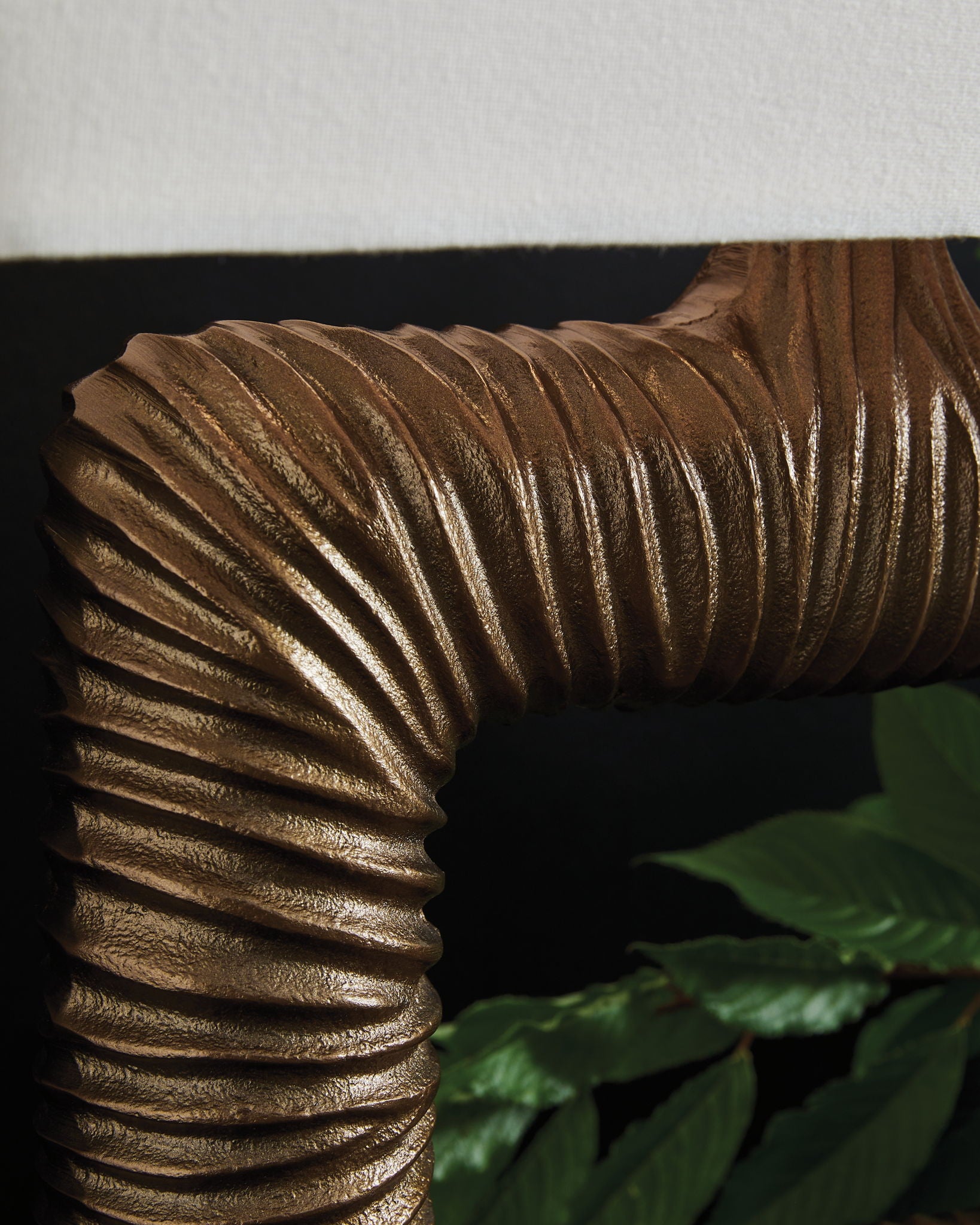 Garronby - Antique Brass Finish - Metal Table Lamp - Urban Living Furniture (Los Angeles, CA)
