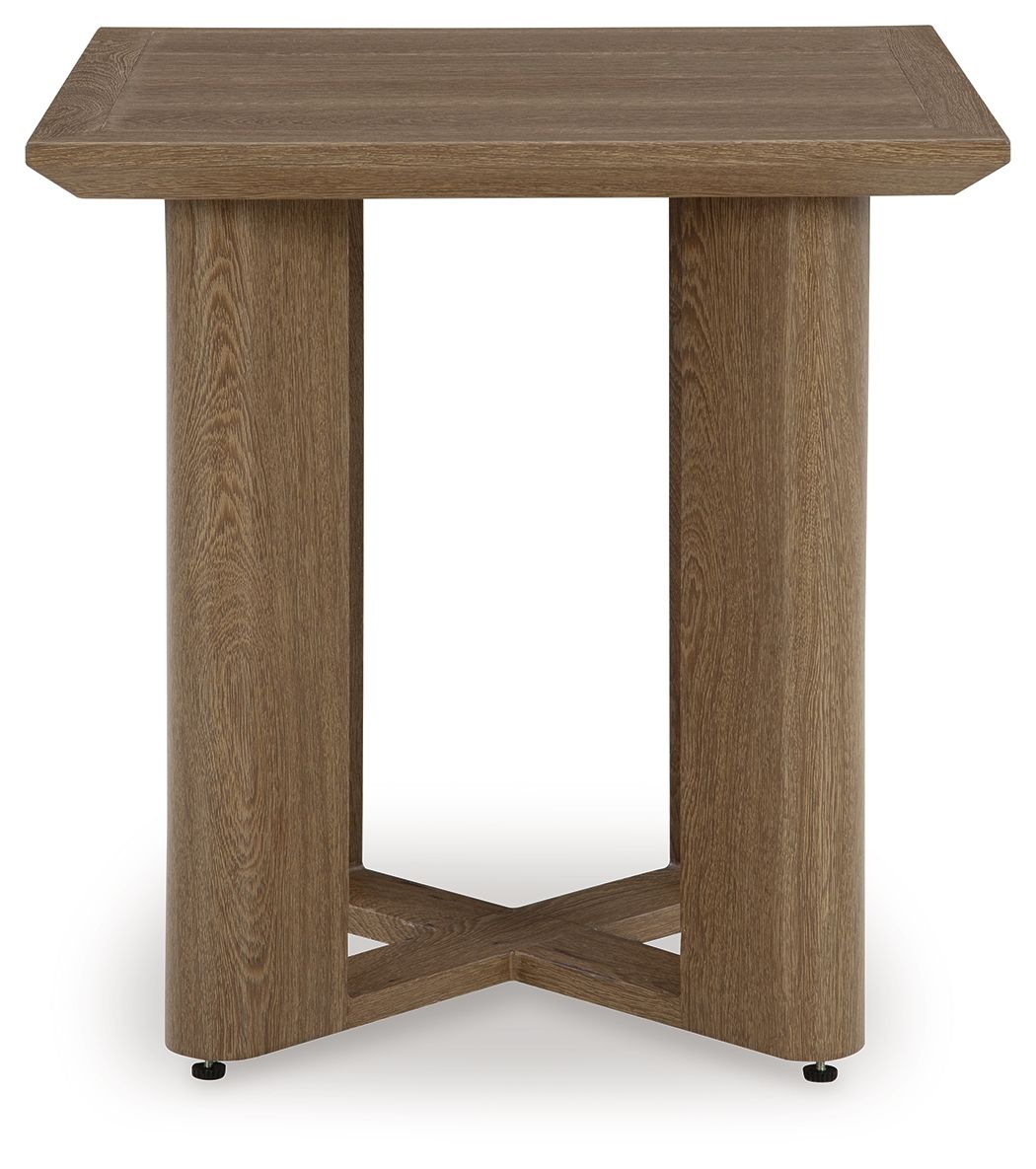 Serene Bay - Dark Brown - Square End Table - Urban Living Furniture (Los Angeles, CA)