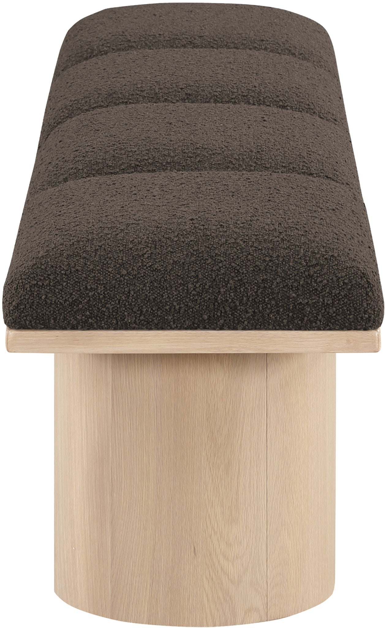 Pavilion - 4 Piece Modular Bench With Natural Base