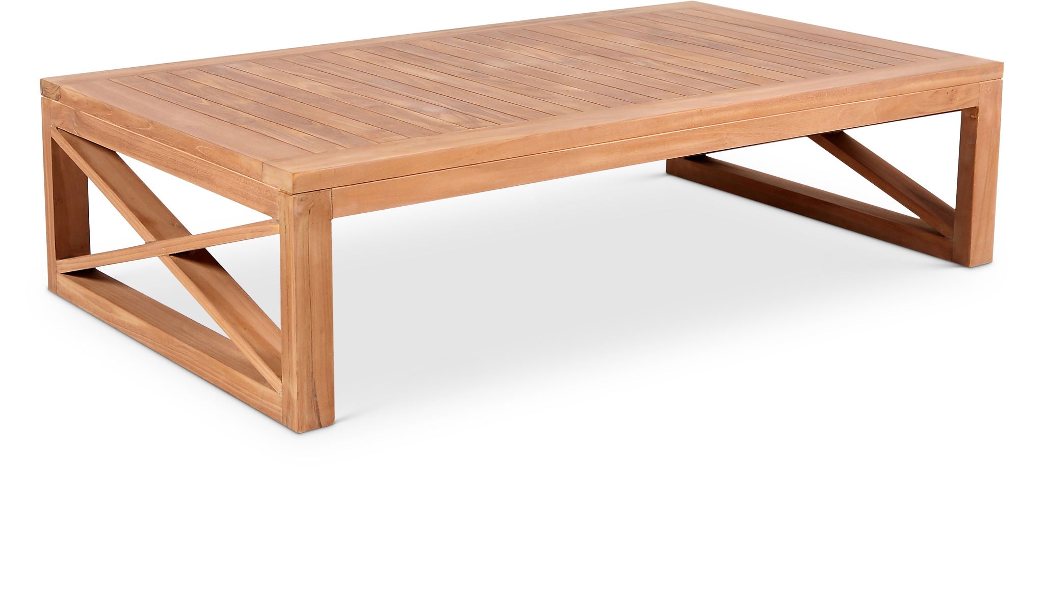 Anguilla - Teak Outdoor Coffee Table - Natural - Urban Living Furniture (Los Angeles, CA)
