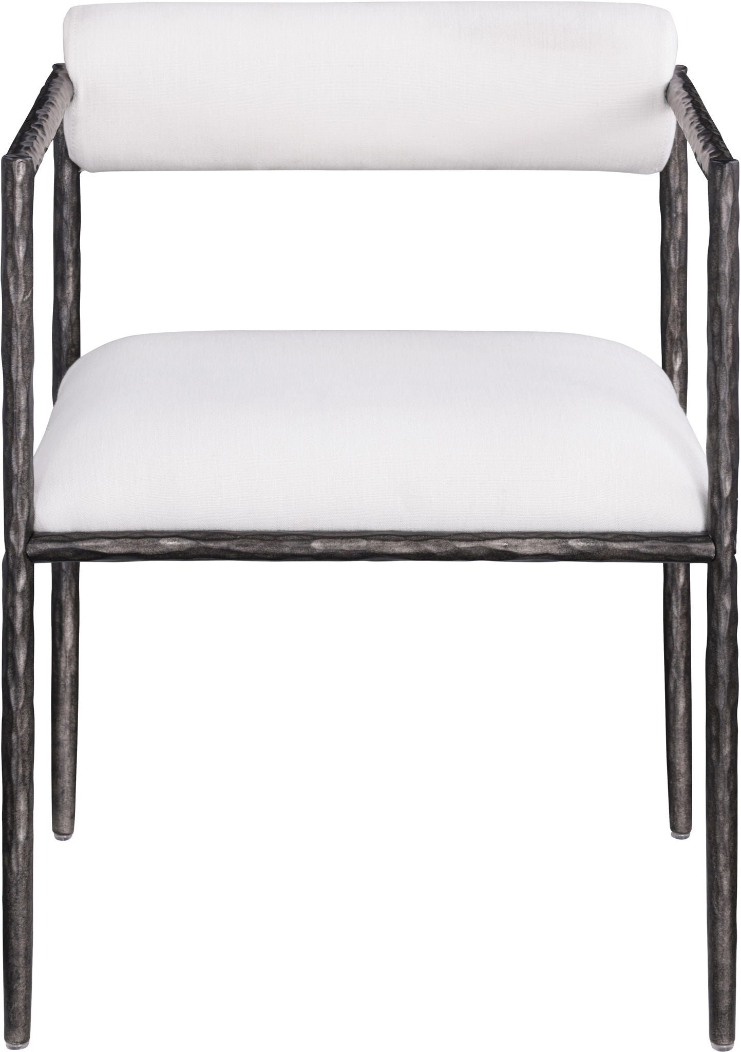 Axis - Linen Textured Cream Fabric Upholstered Dining Chair (Set of 2) - Urban Living Furniture (Los Angeles, CA)