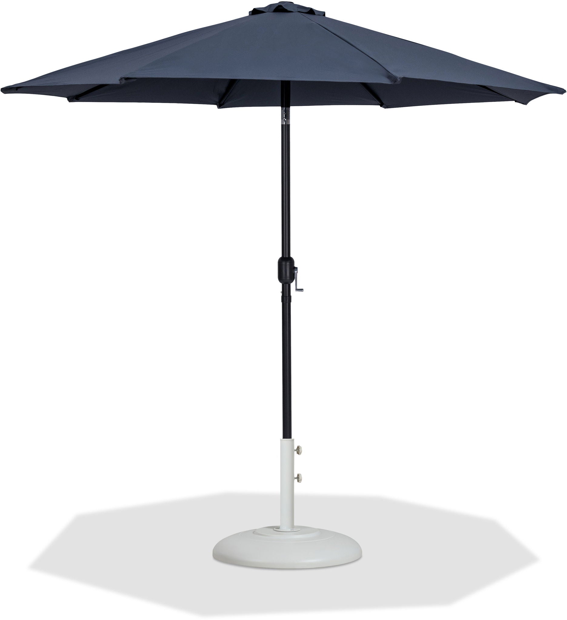 Fiji - Aluminum Patio Umbrella With Round White And Black Base - Urban Living Furniture (Los Angeles, CA)