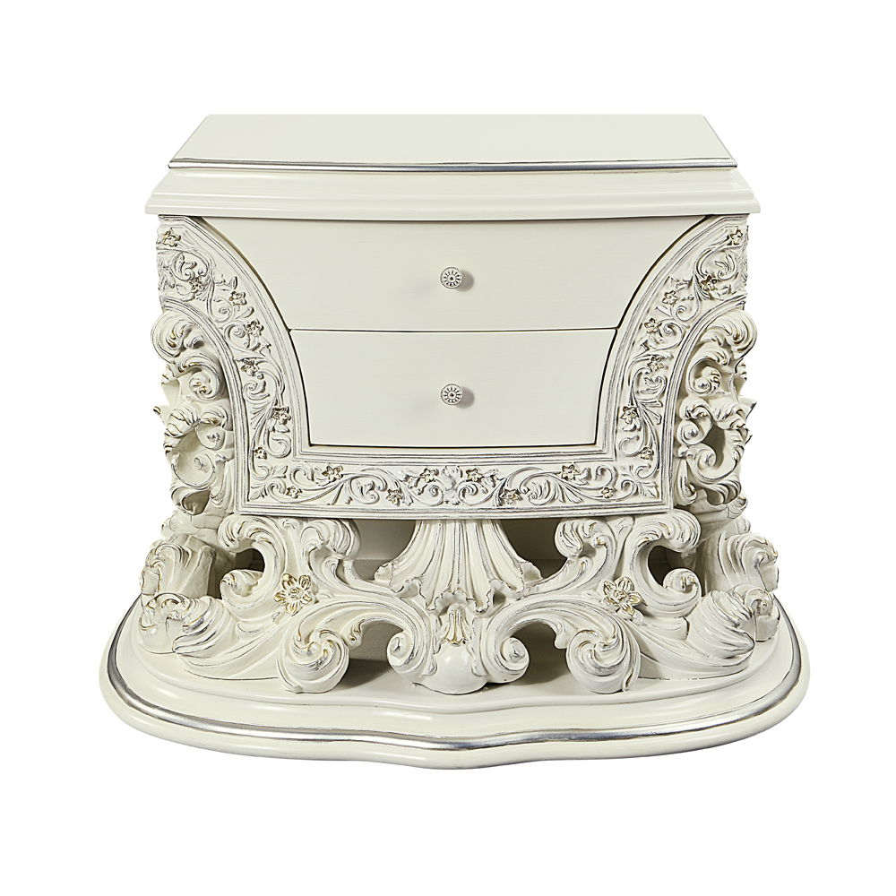 Adara - Nightstand - Antique White - Urban Living Furniture (Los Angeles, CA)