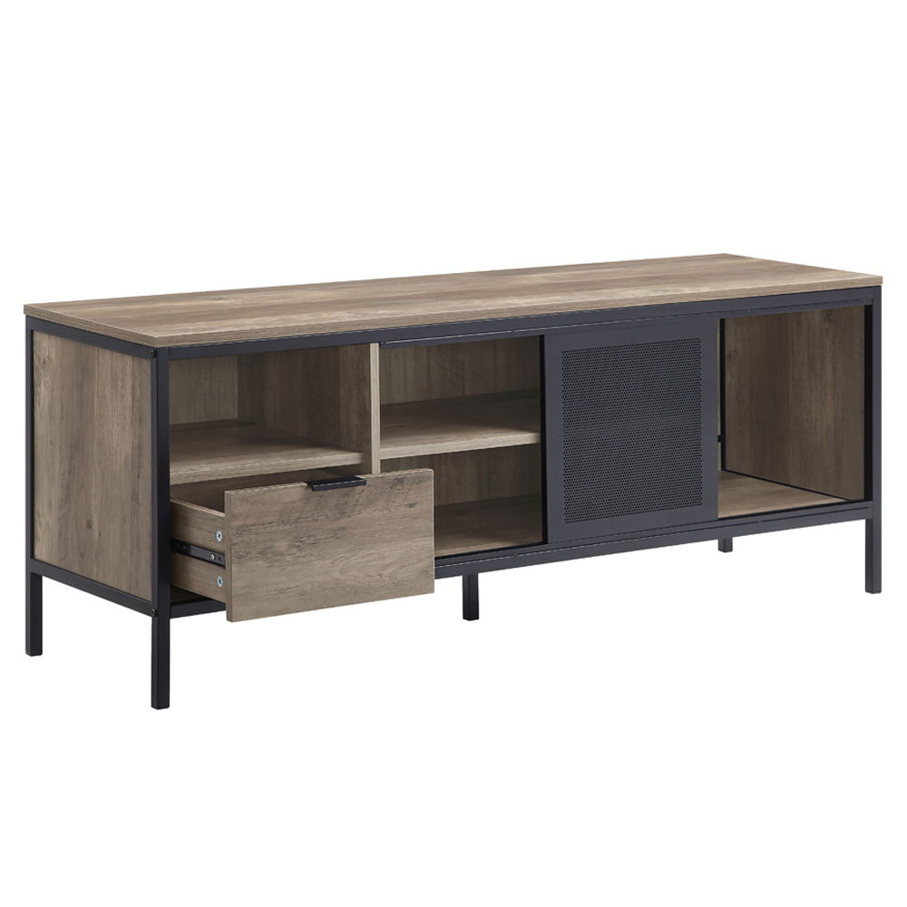 Nantan - 21" TV Stand - Rustic Oak & Black - Urban Living Furniture (Los Angeles, CA)