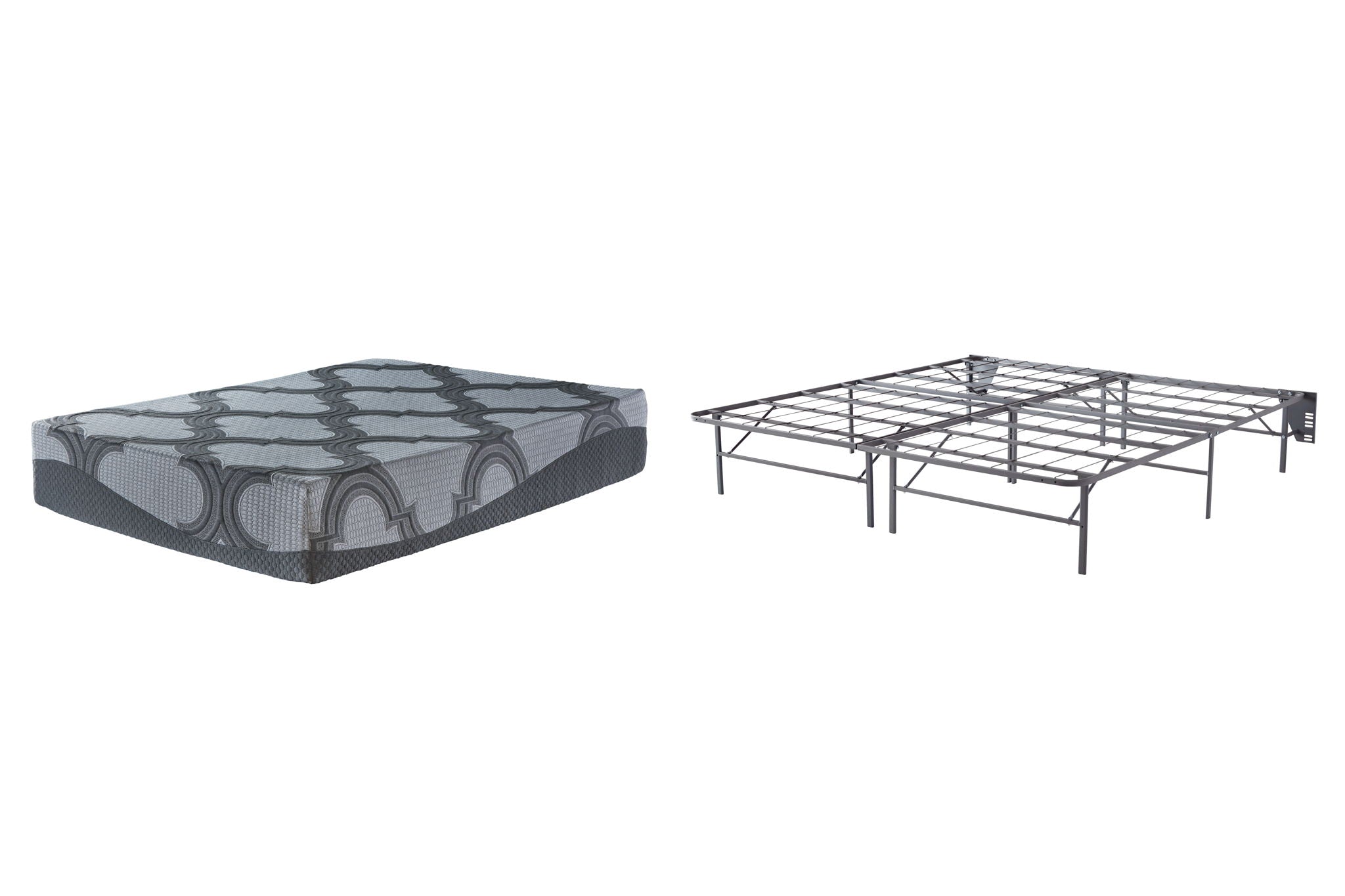 12 Inch Ashley Hybrid - Foundation And Mattress - Urban Living Furniture (Los Angeles, CA)