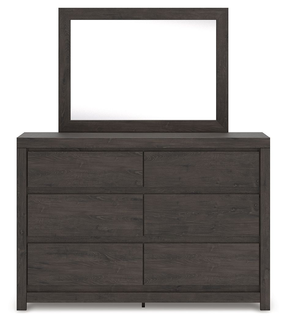 Fraluna - Charcoal - Dresser And Mirror - Urban Living Furniture (Los Angeles, CA)