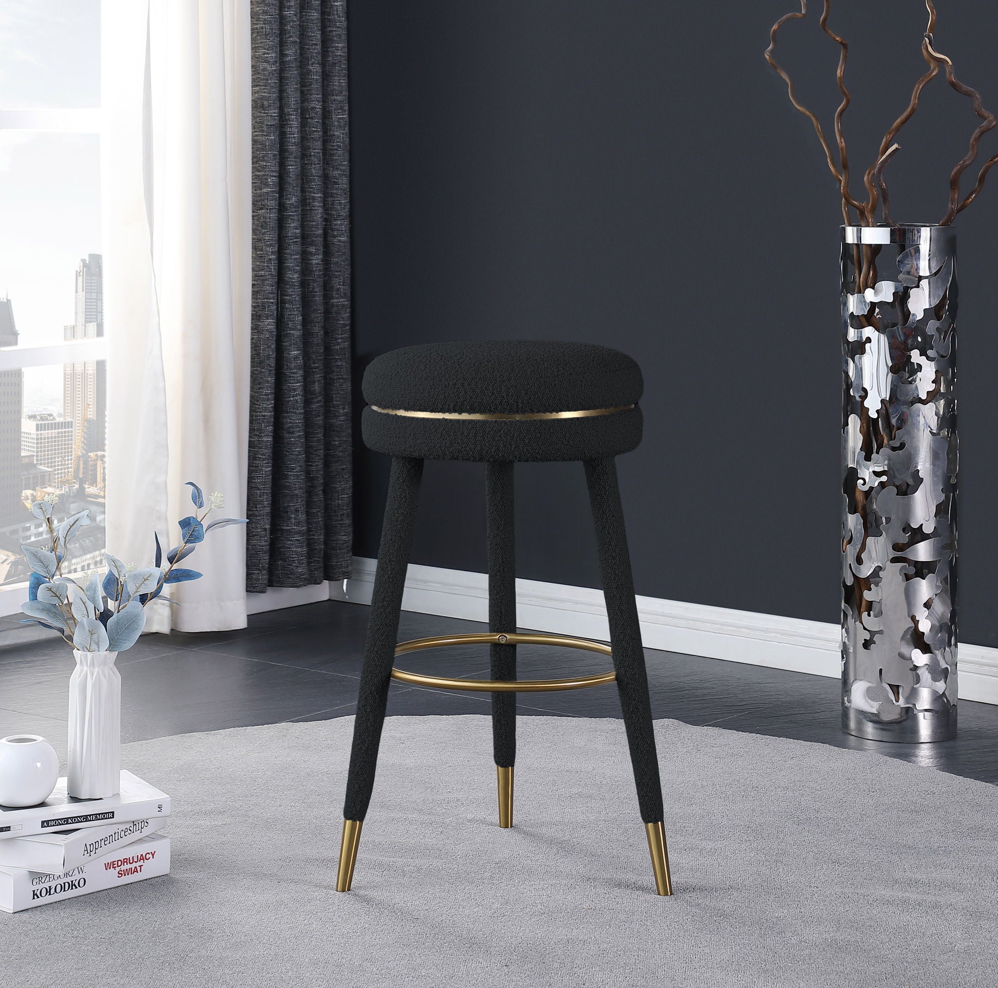 Coral - Bar Stool - Black - Urban Living Furniture (Los Angeles, CA)