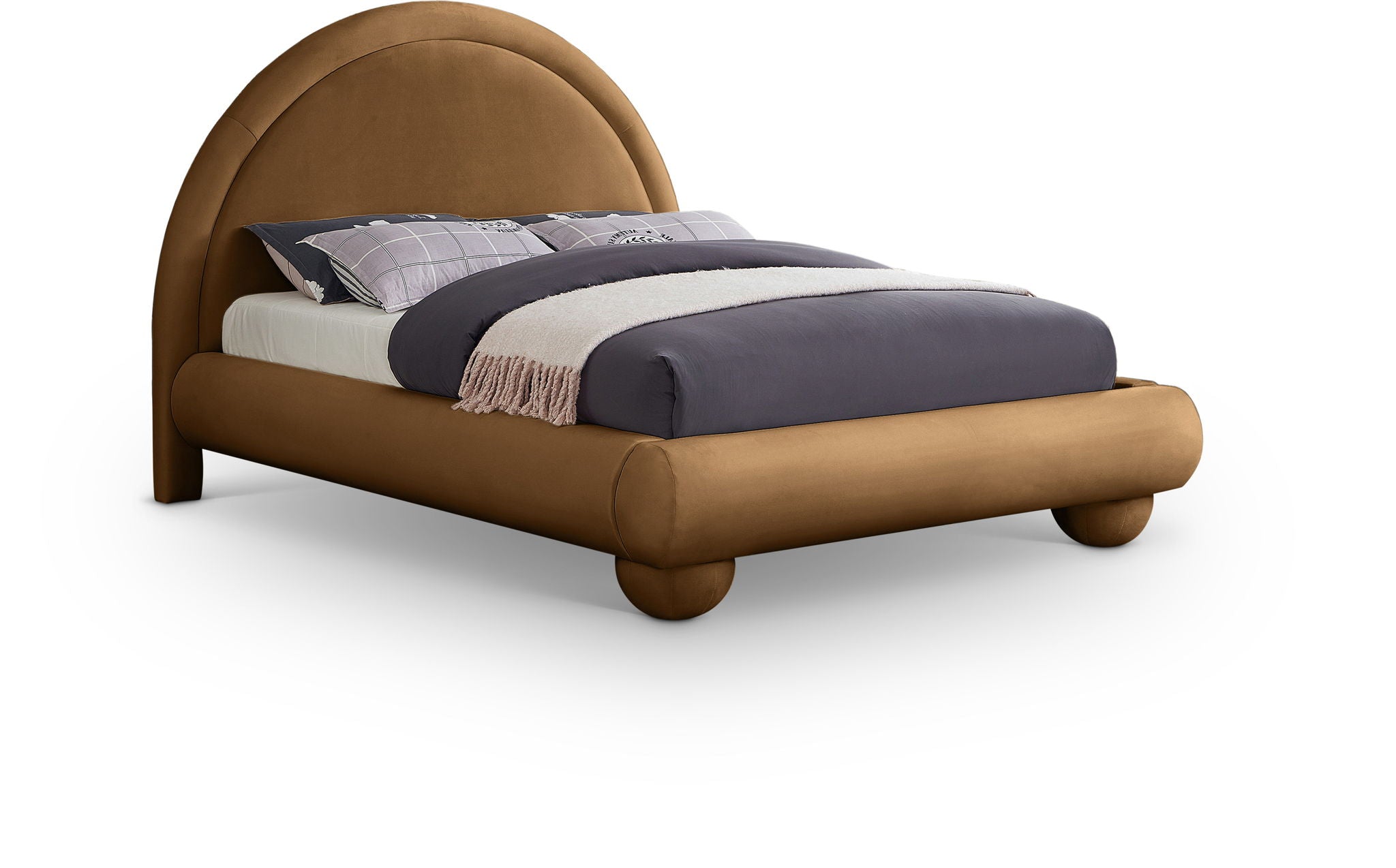 Madrid - Velvet Upholstered Bed - Urban Living Furniture (Los Angeles, CA)