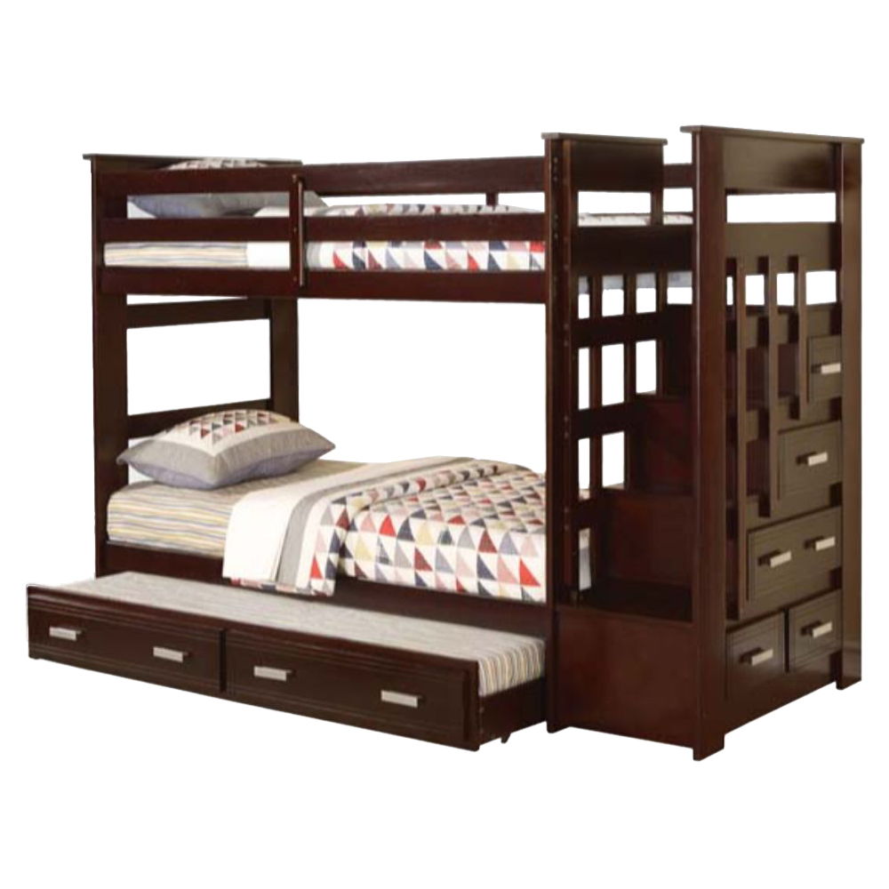 Allentown - Bunk Bed w/Storage Ladder & Trundle - Urban Living Furniture (Los Angeles, CA)