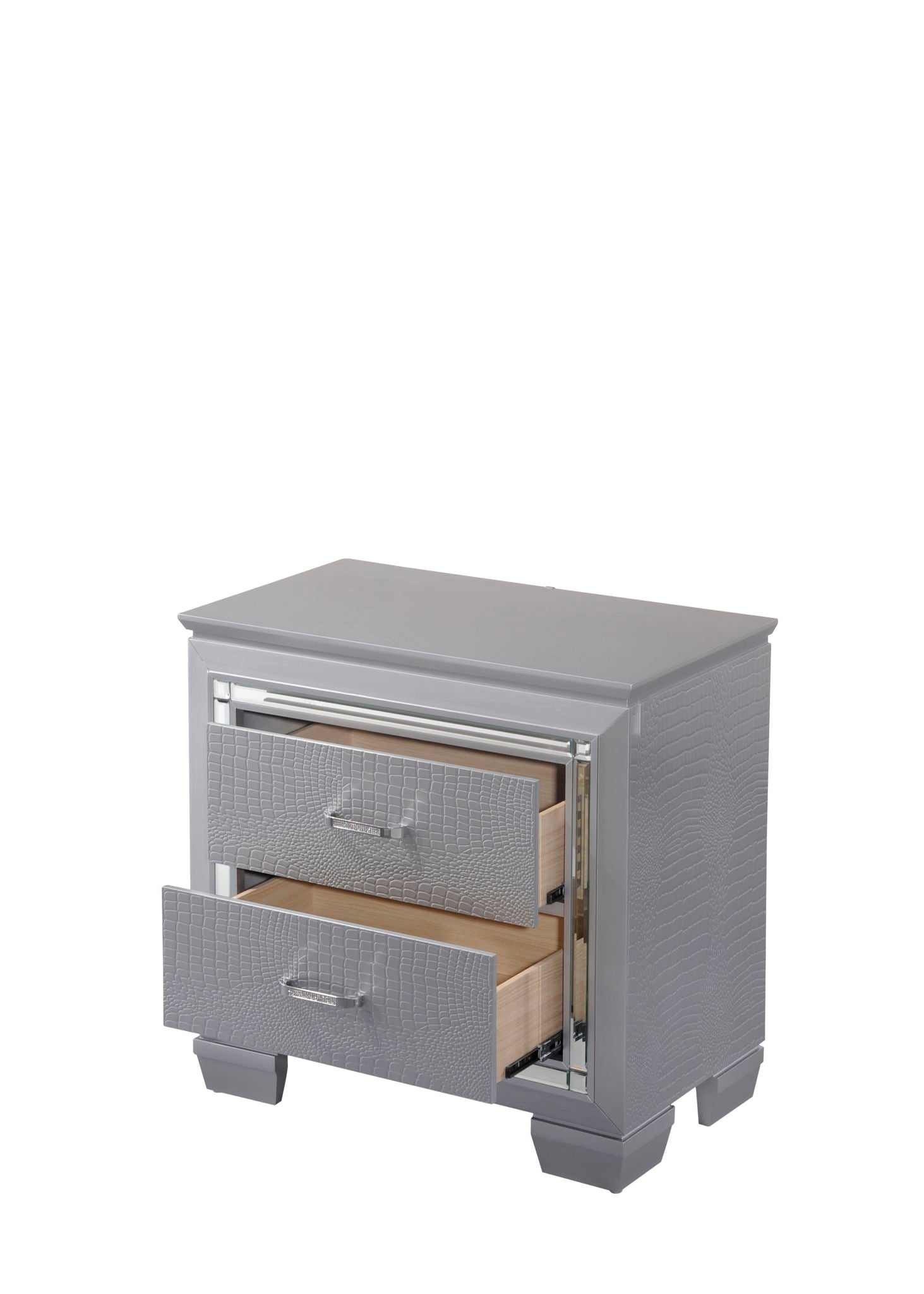Lillian - Nightstand - Gray - Urban Living Furniture (Los Angeles, CA)