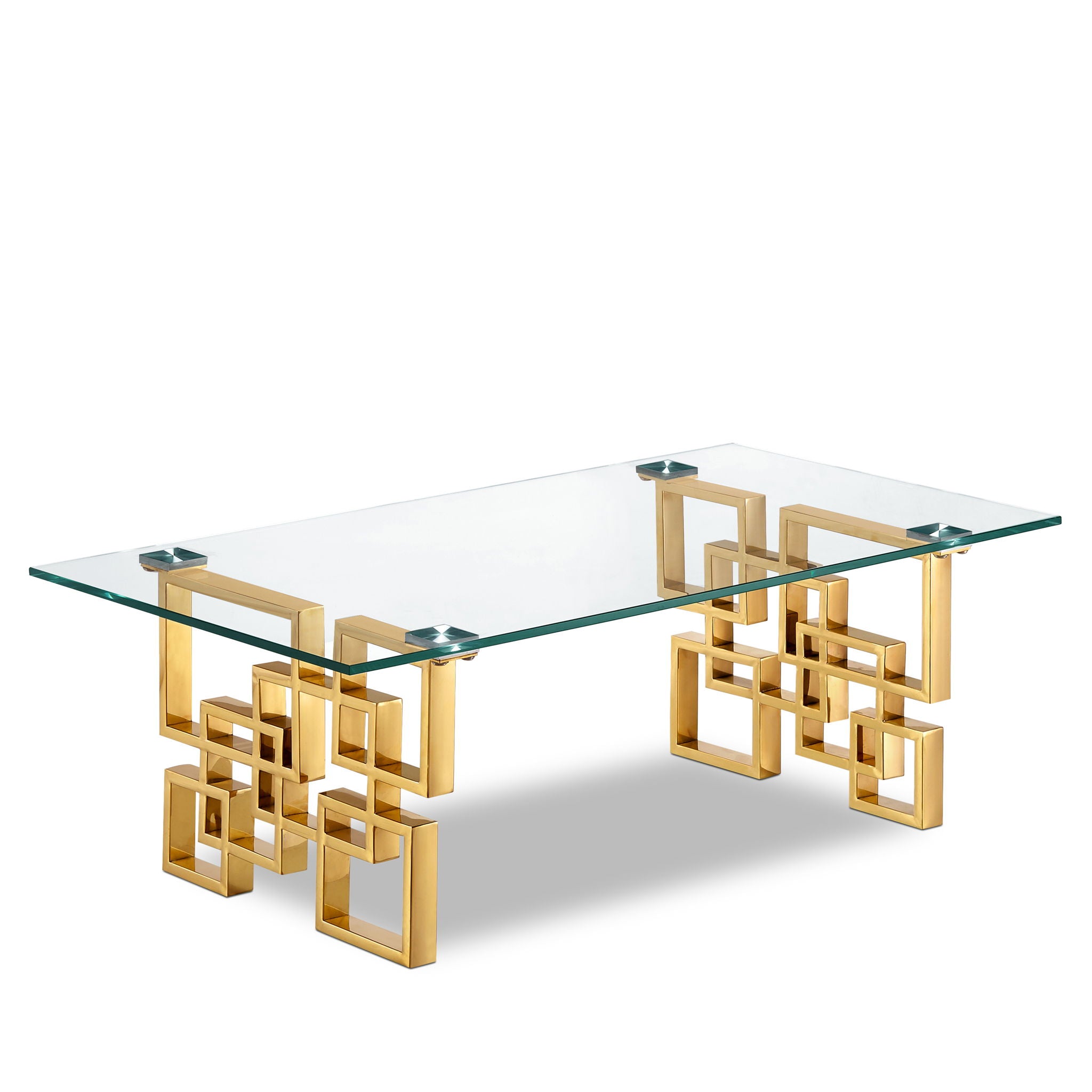 Pierre - Coffee Table - Gold - Urban Living Furniture (Los Angeles, CA)