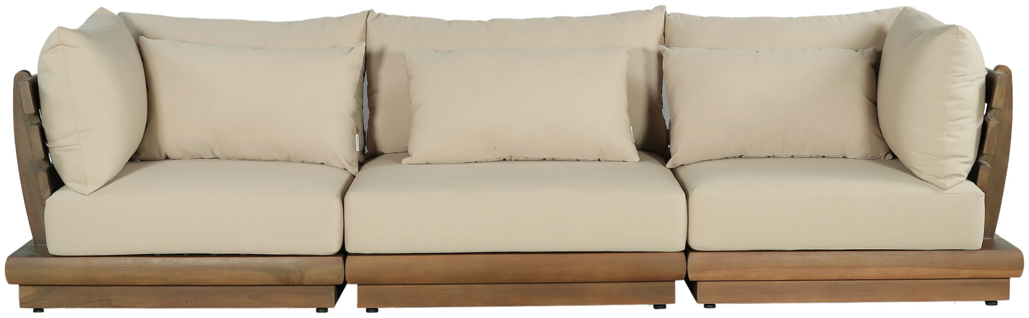 Mirella - 3 Piece Water Resistant Fabric Upholstered Outdoor Patio Modular Sofa - Urban Living Furniture (Los Angeles, CA)