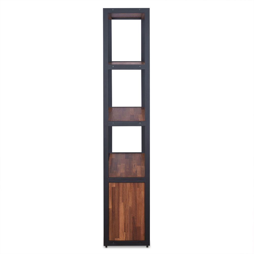 Sara - Bookshelf - Walnut & Sandy Black - Urban Living Furniture (Los Angeles, CA)