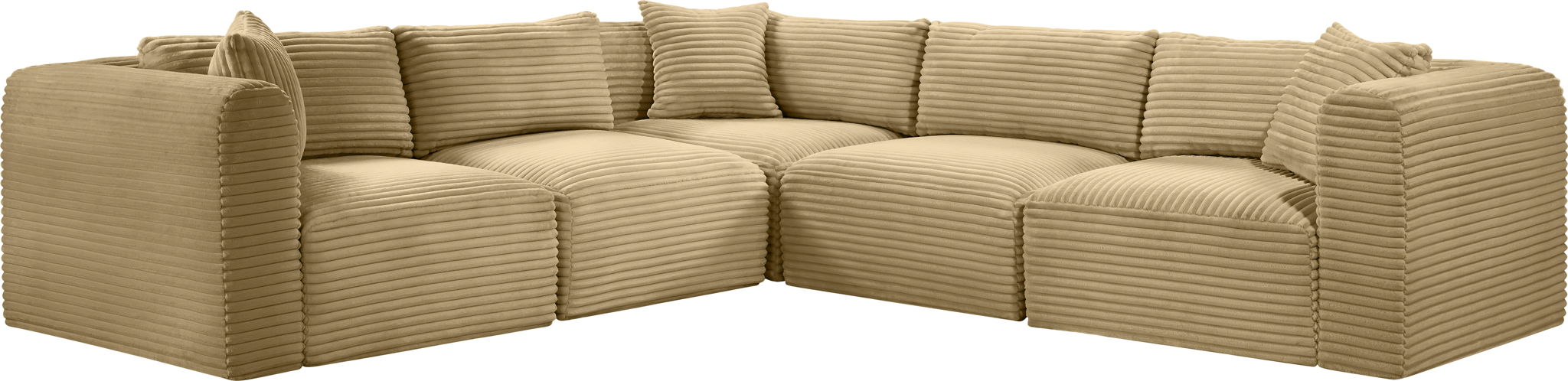 Shaggy - 5 Piece Modular Corner Sectional - Urban Living Furniture (Los Angeles, CA)