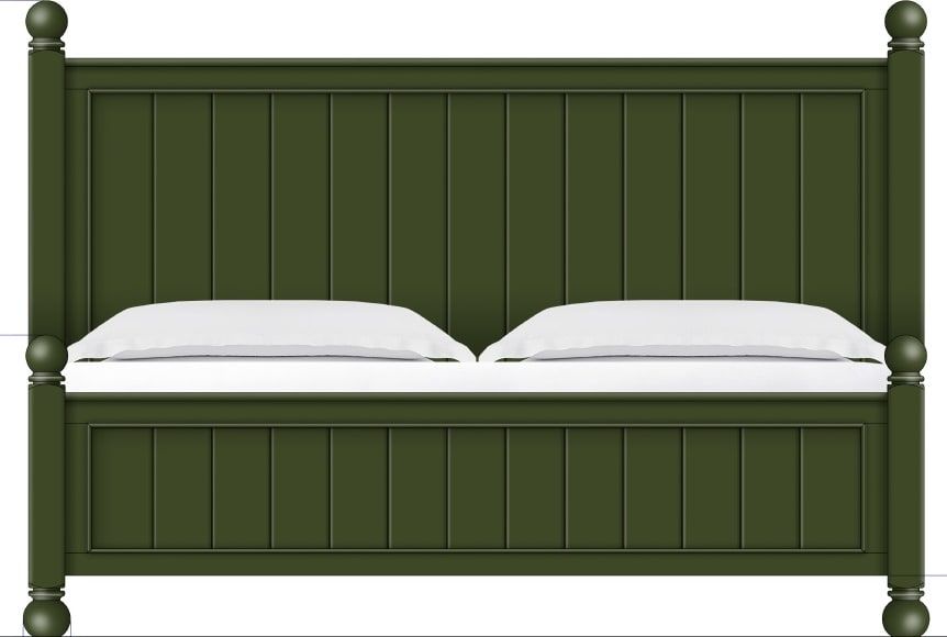 Kellie - Panel Bed