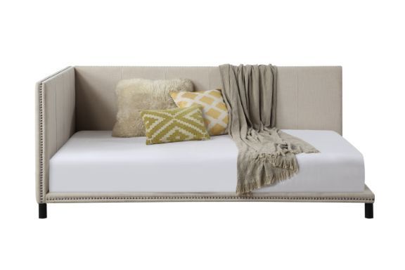 Yinbella - Full Daybed - Beige Linen - Urban Living Furniture (Los Angeles, CA)