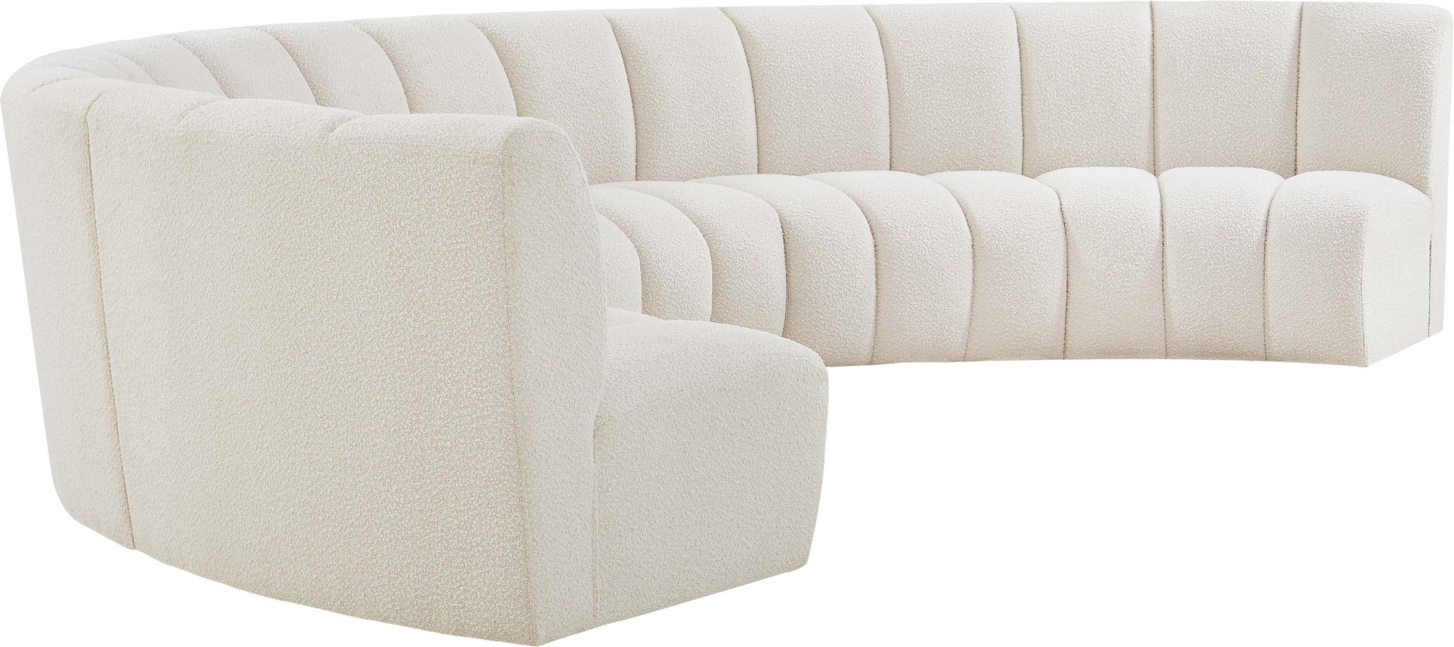 Infinity - 6 Piece Boucle Modular Sectional - Urban Living Furniture (Los Angeles, CA)