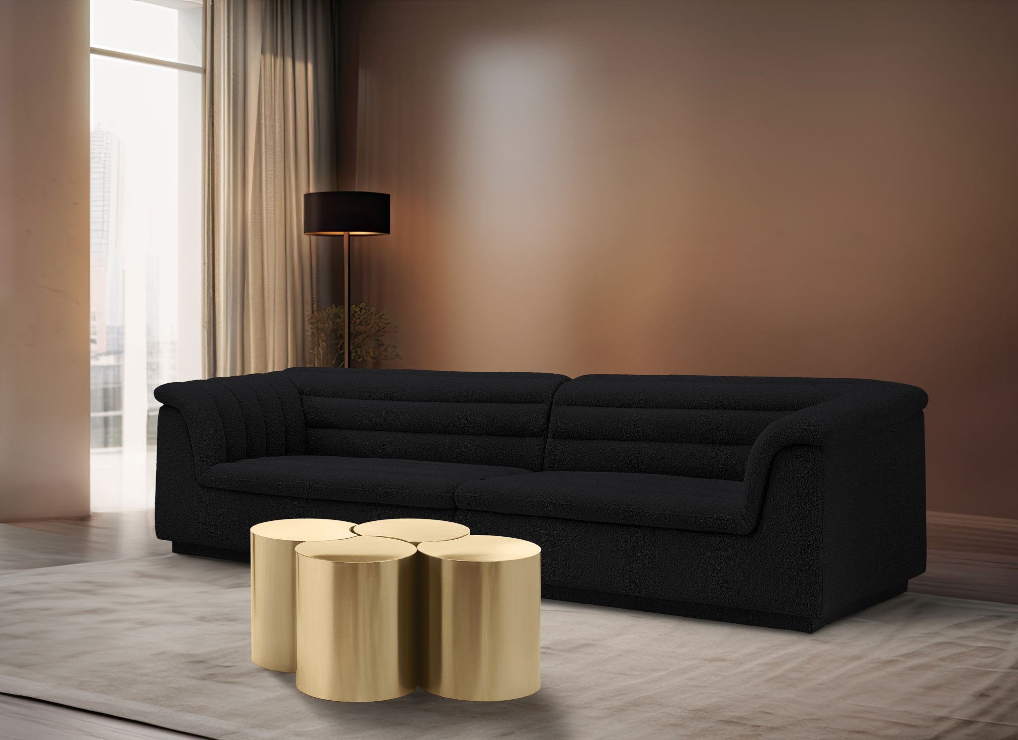 Dimple - 4 Piece Modular Coffee Table