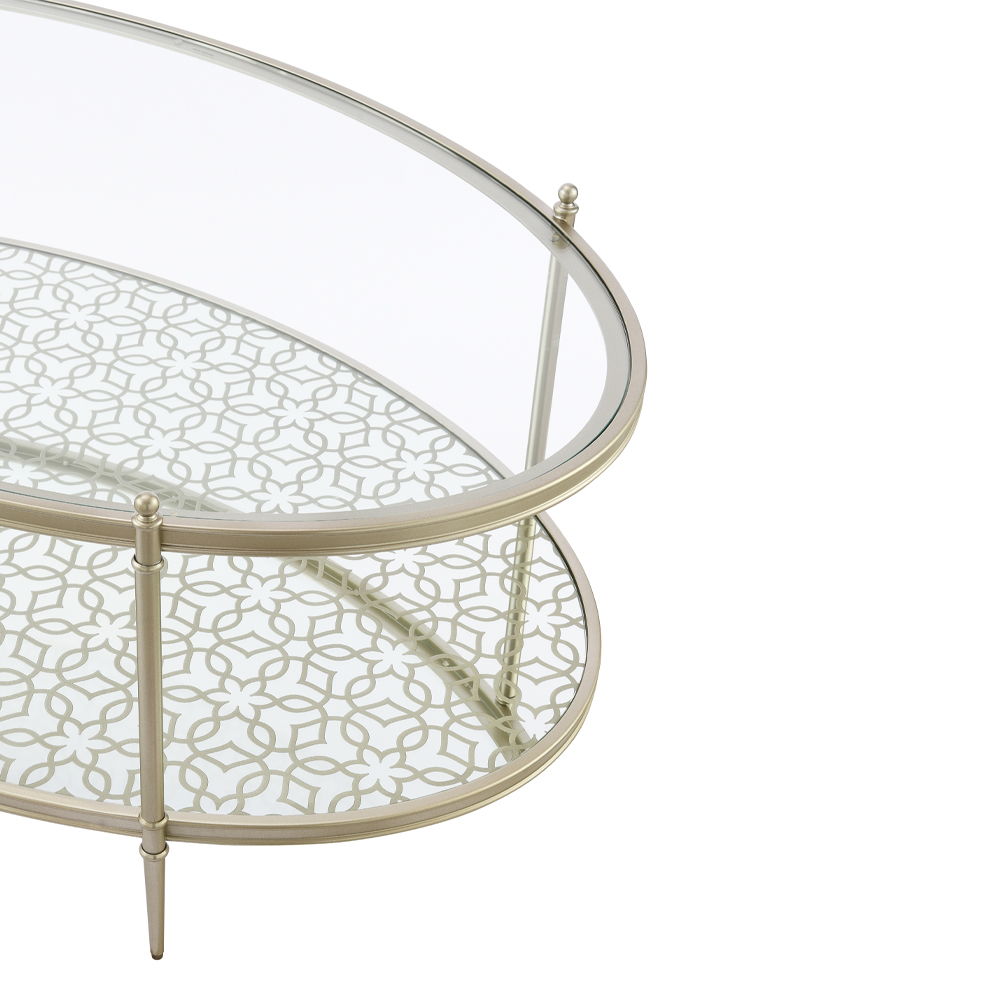 Zaba - Coffee Table - Pearl Silver - Urban Living Furniture (Los Angeles, CA)