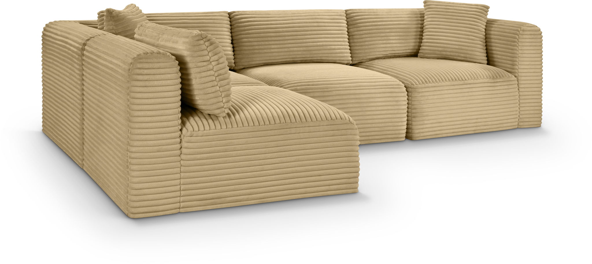 Shaggy - 4 Piece Modular Sectional - Urban Living Furniture (Los Angeles, CA)