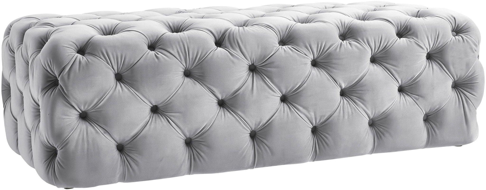Kaylee - Velvet Ottoman - Urban Living Furniture (Los Angeles, CA)