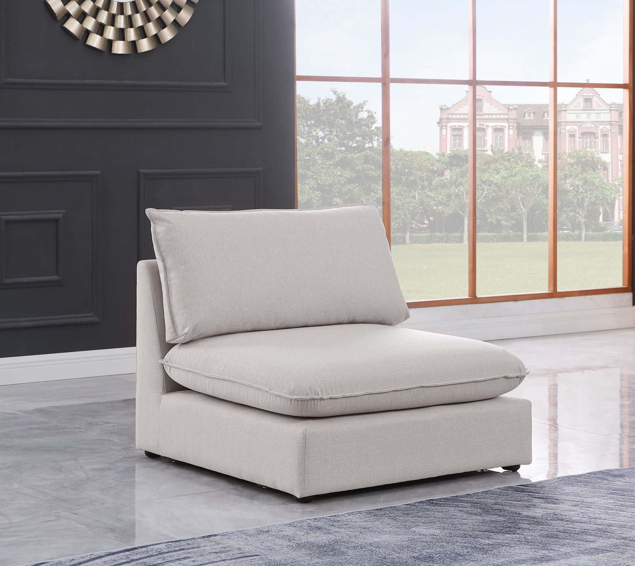 Mackenzie - Armless Chair - Urban Living Furniture (Los Angeles, CA)