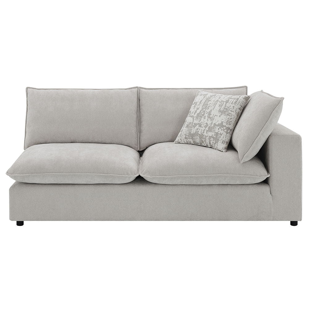 Marisa - Modular RF Loveseat With 2 Pillows - Beige Boucle - Urban Living Furniture (Los Angeles, CA)