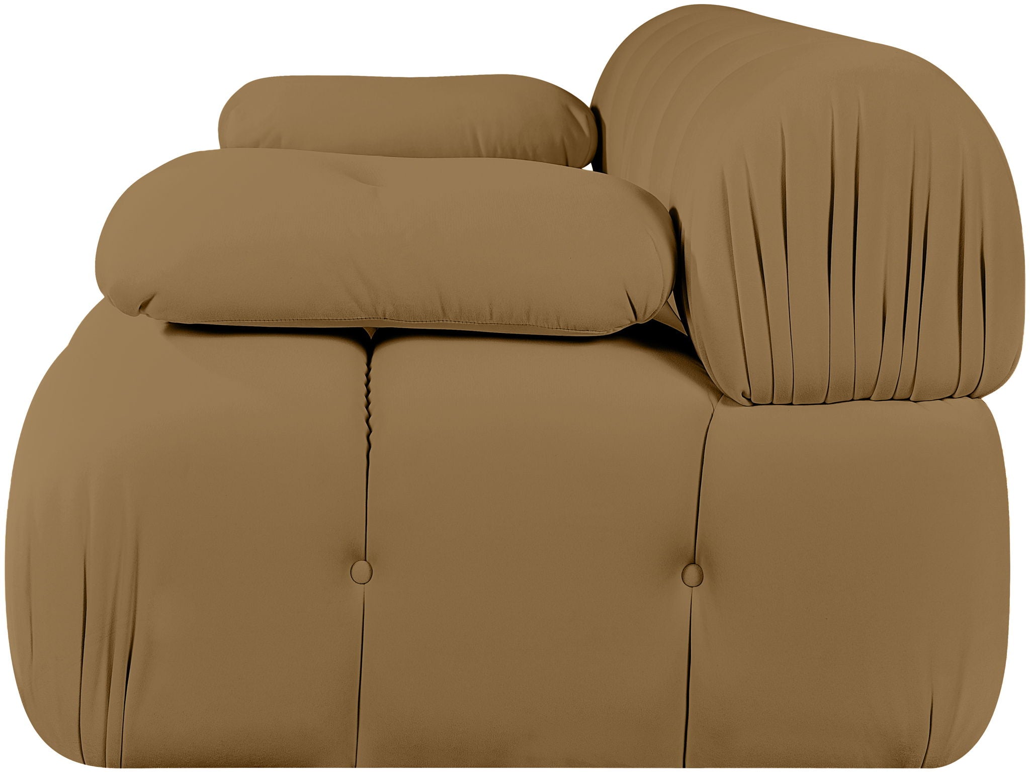 Orin - Velvet Performance Fabric Upholstered 2 Piece Modular Sofa - Urban Living Furniture (Los Angeles, CA)
