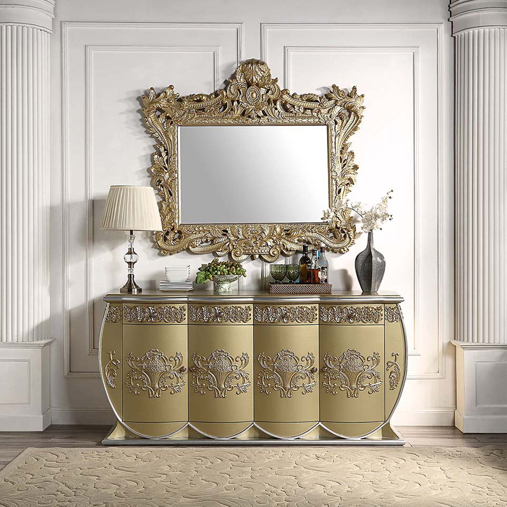 Bernadette - Mirror - Gold - Urban Living Furniture (Los Angeles, CA)