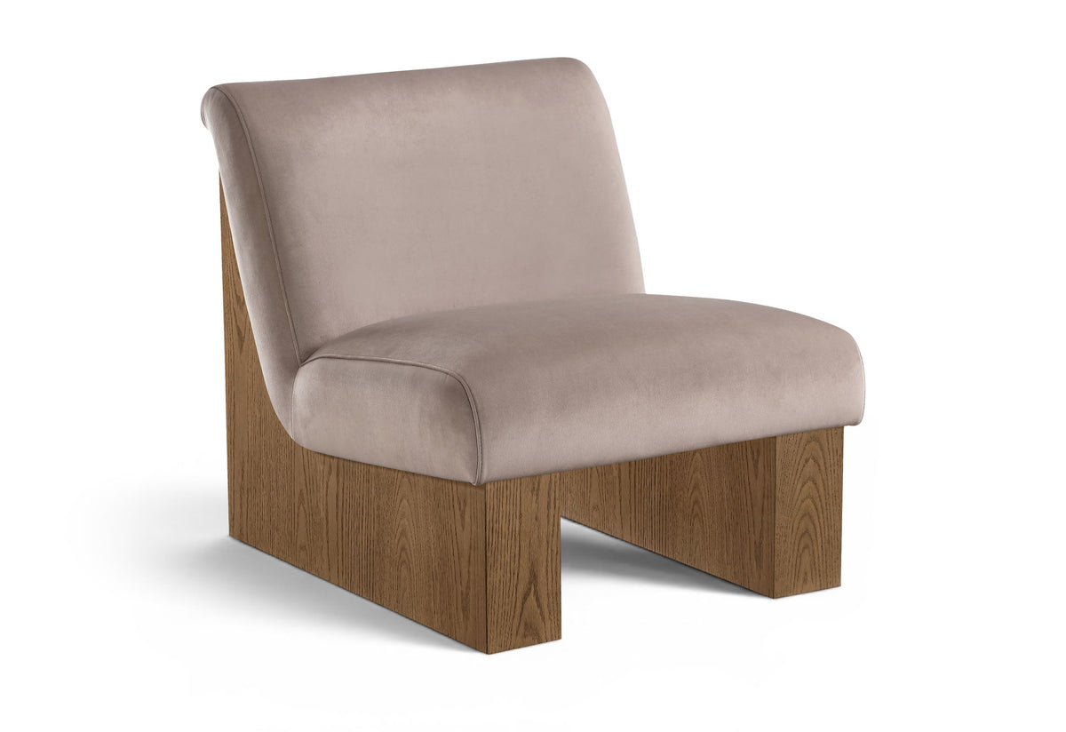 Vantage - Velvet Performance Fabric Upholstered Accent Chair