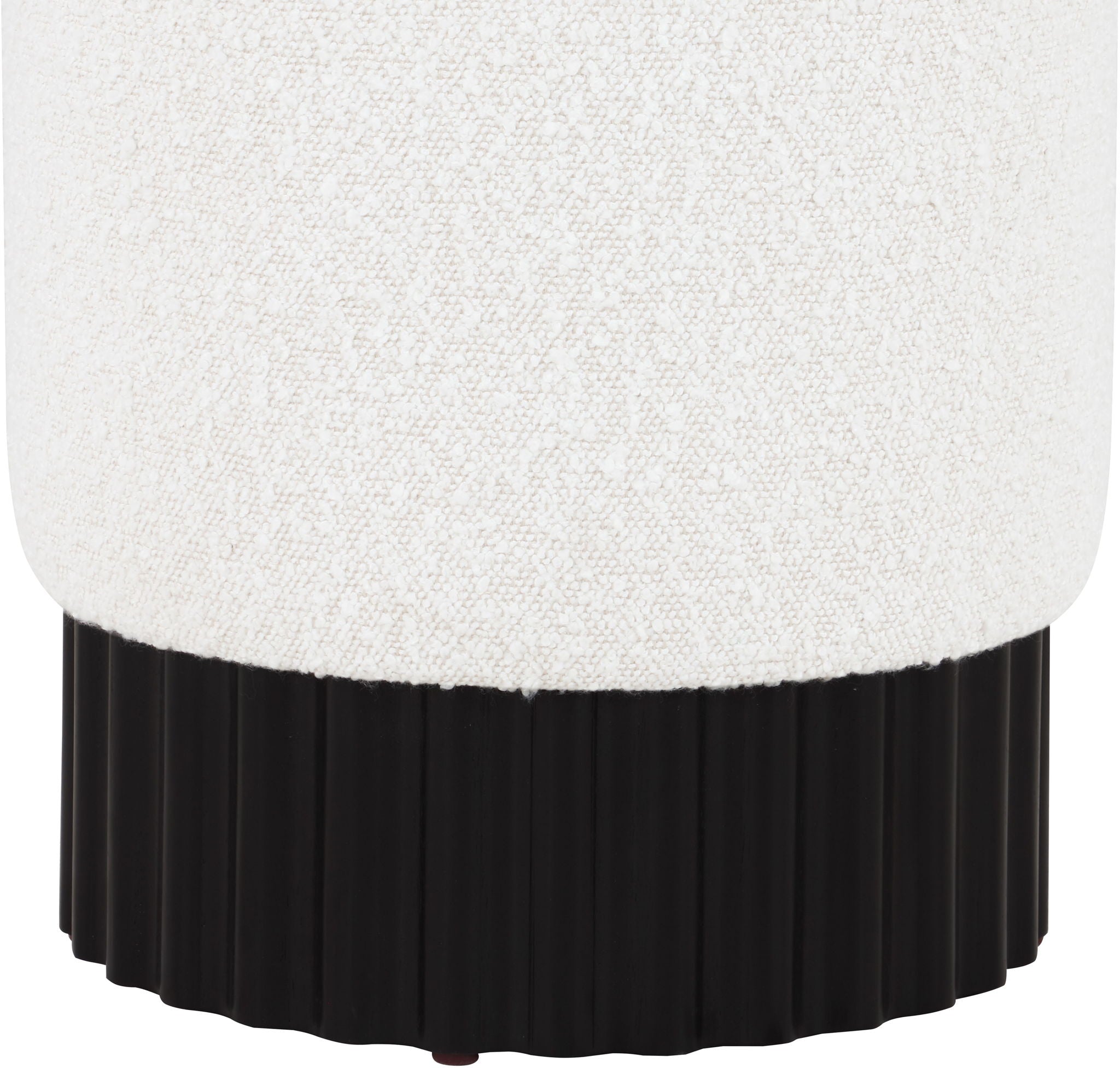 Veranda - Ottoman / Stool With Black Base - Urban Living Furniture (Los Angeles, CA)