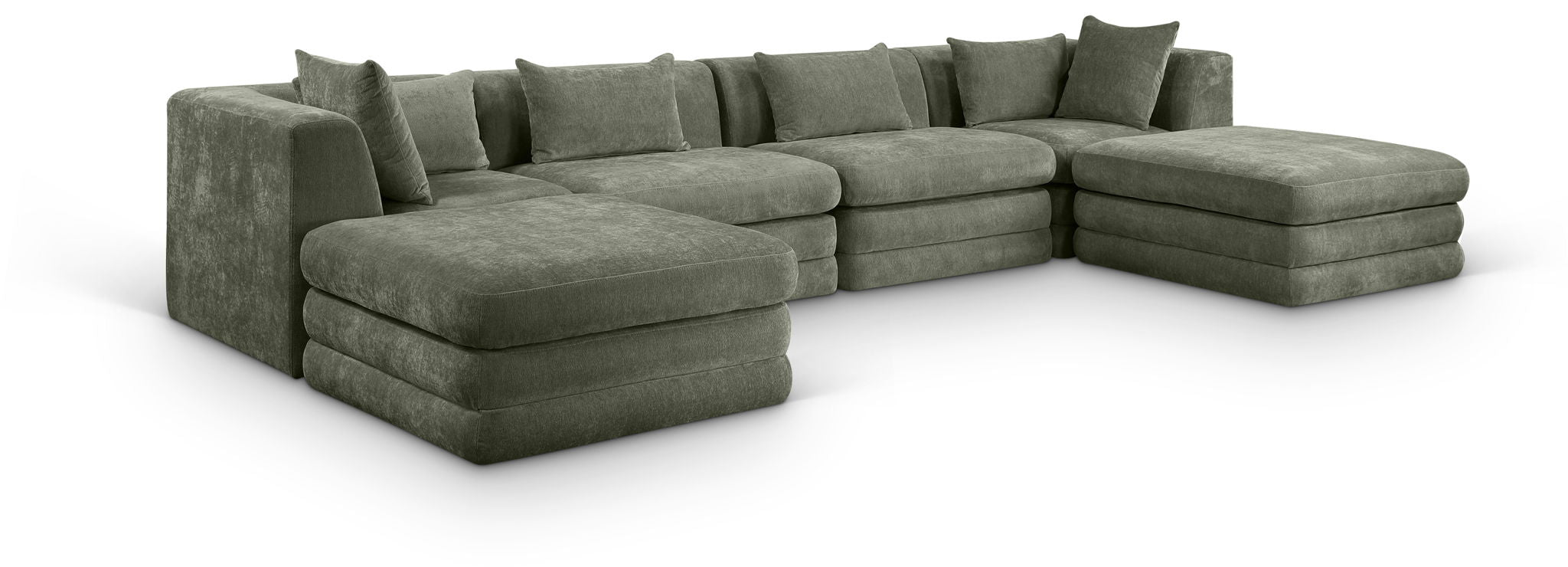 Stellar - 6 Piece Upholstered Modular Sectional - Urban Living Furniture (Los Angeles, CA)