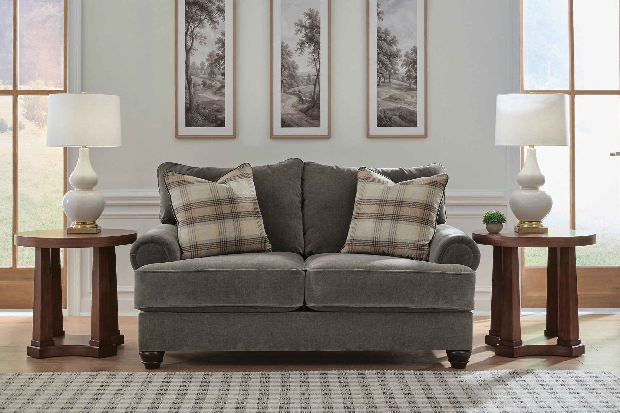 Tallow Creek - Loveseat - Shadow - Urban Living Furniture (Los Angeles, CA)