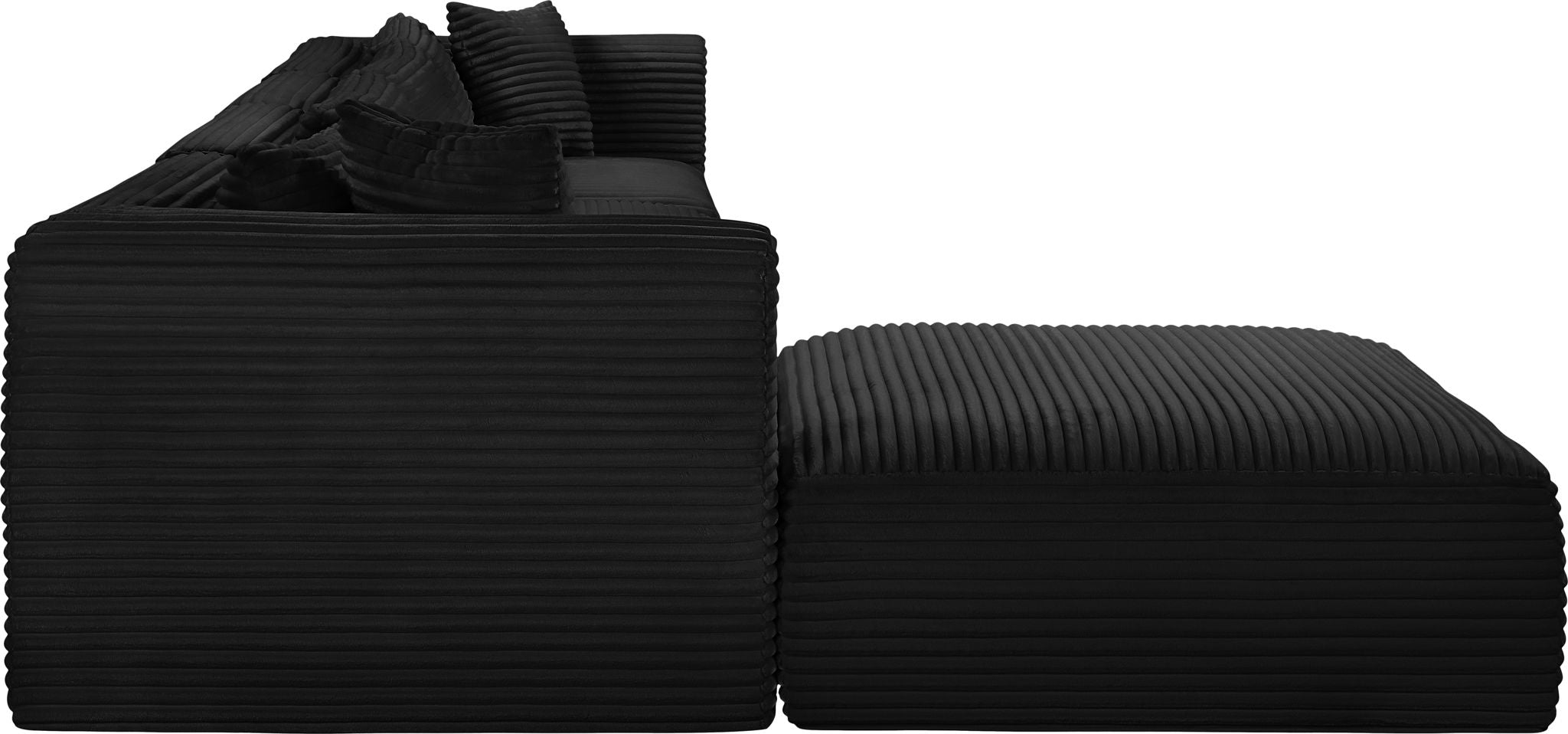 Shaggy - 5 Piece Modular Sectional With Ottoman - Urban Living Furniture (Los Angeles, CA)