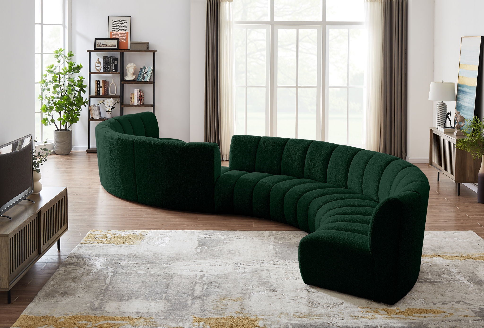 Infinity - 8 Piece Boucle Modular Sectional - Urban Living Furniture (Los Angeles, CA)