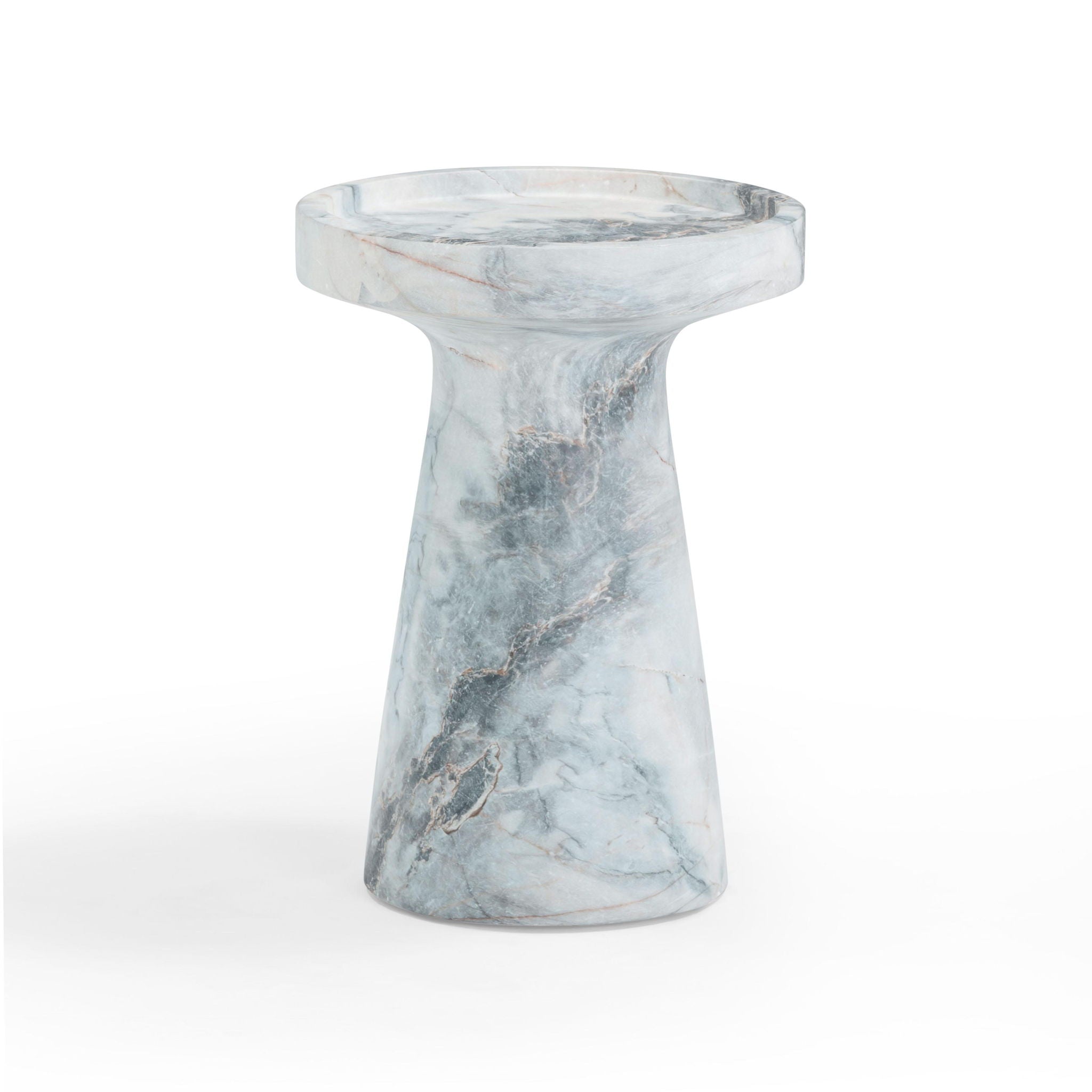 Zara - Indoor / Outdoor Side Table - Blue / White - Urban Living Furniture (Los Angeles, CA)
