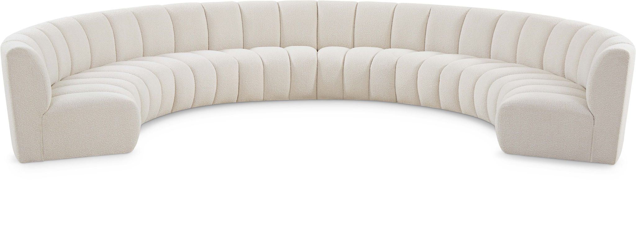 Infinity - 8 Piece Boucle Modular Sectional - Urban Living Furniture (Los Angeles, CA)