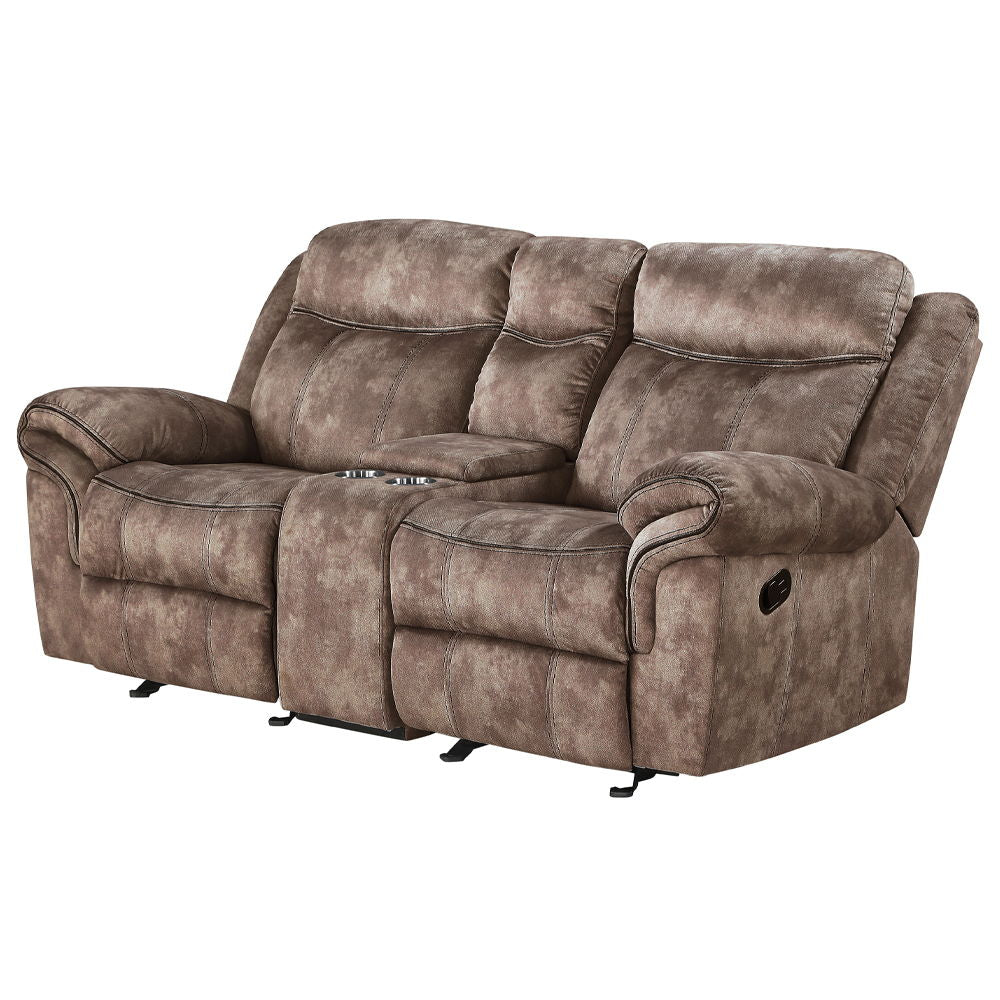 Zubaida - Loveseat w/USB Dock & Console (Glider & Motion) - Urban Living Furniture (Los Angeles, CA)