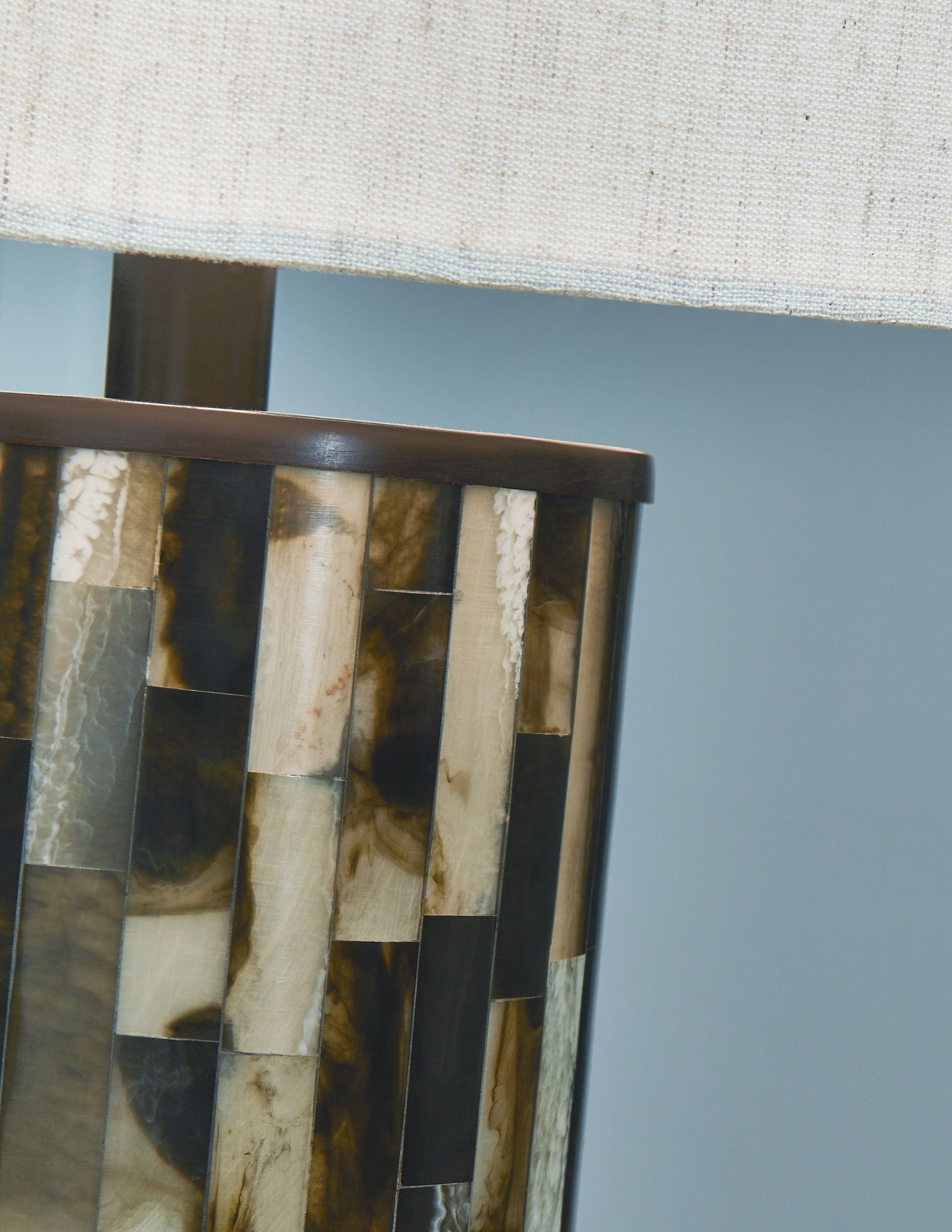 Ellford - Black / Brown / Cream - Poly Table Lamp - Urban Living Furniture (Los Angeles, CA)