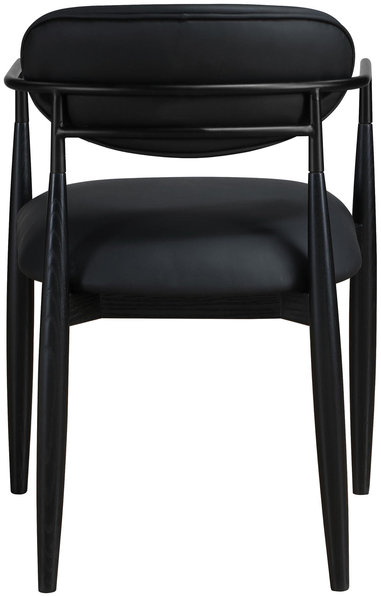 Riccio - Faux Leather Dining Arm Chair (Set of 2) - Black Frame - Urban Living Furniture (Los Angeles, CA)
