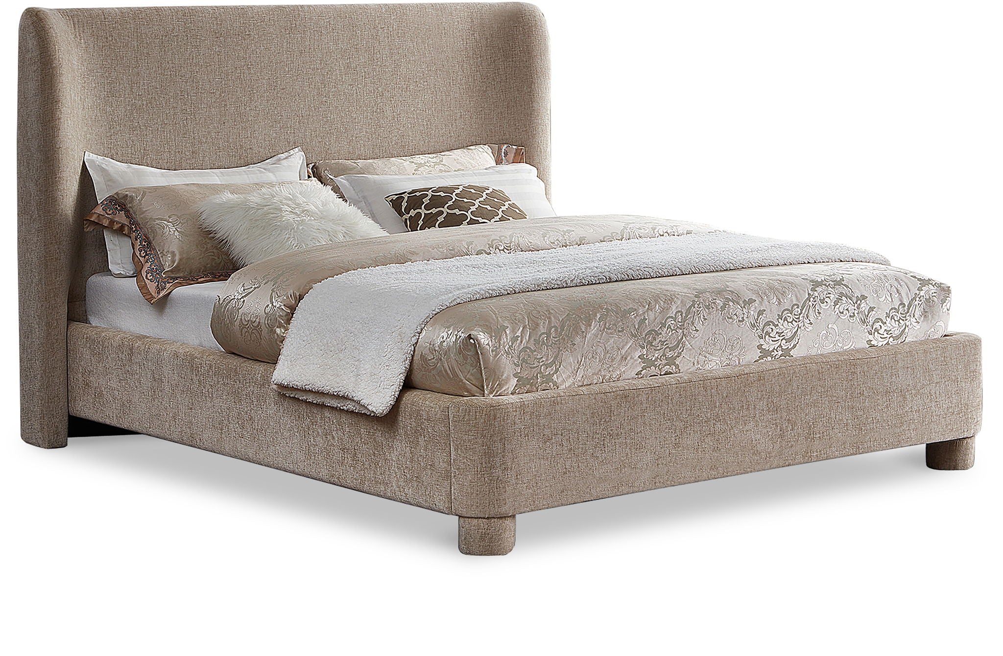 Penny - Chenille Fabric Bed - Urban Living Furniture (Los Angeles, CA)