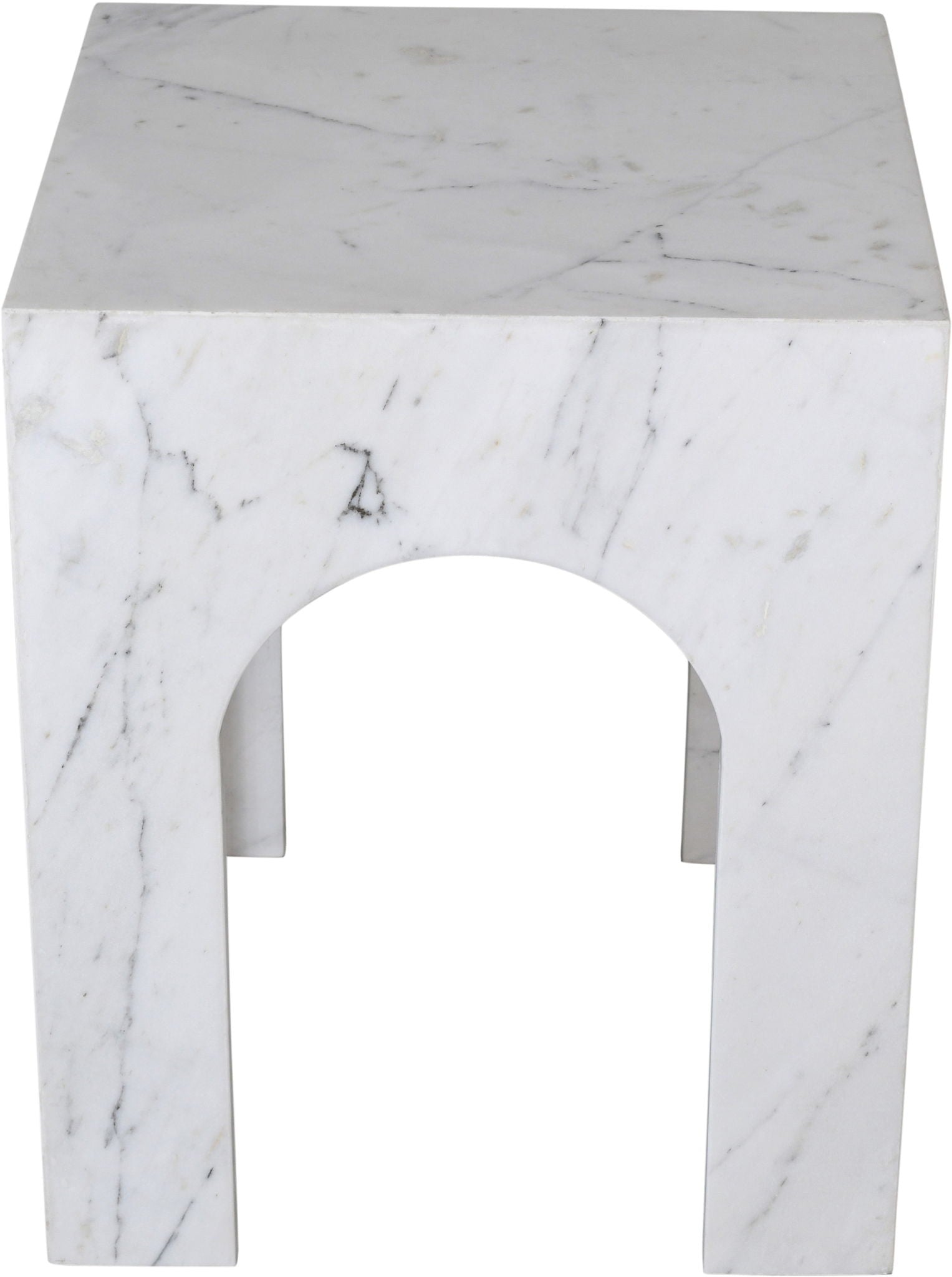 Palermo - Marble End Table - Urban Living Furniture (Los Angeles, CA)