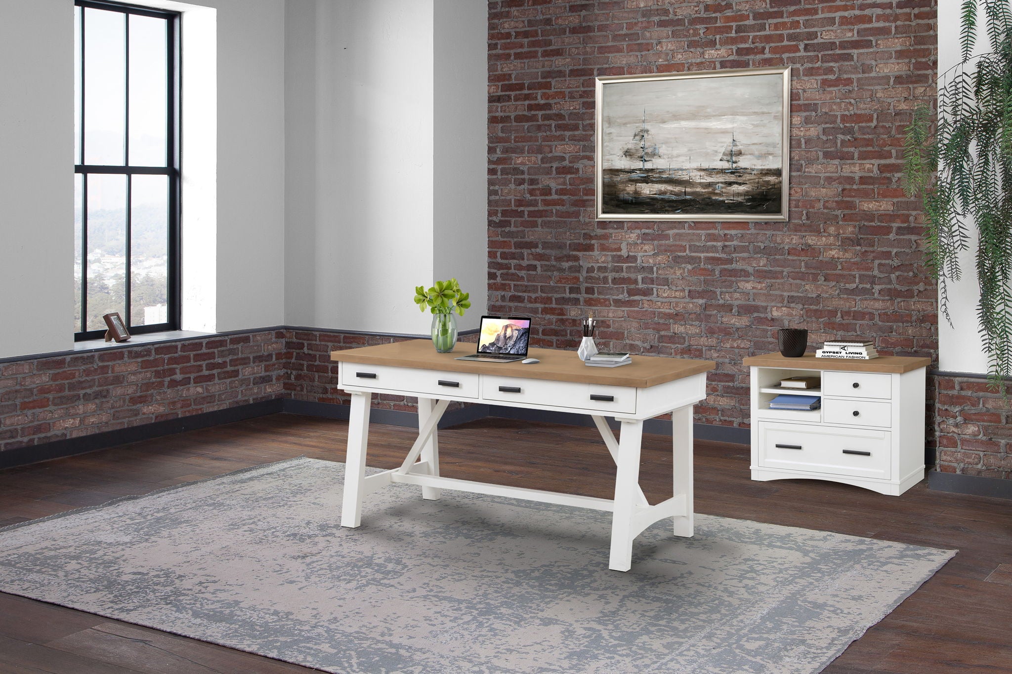 Americana Modern - Functional File with Power Center
