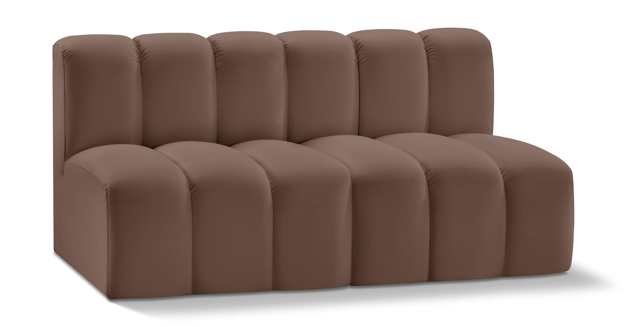 Arc - Faux Leather 2 Seats Modular Sofa - Urban Living Furniture (Los Angeles, CA)