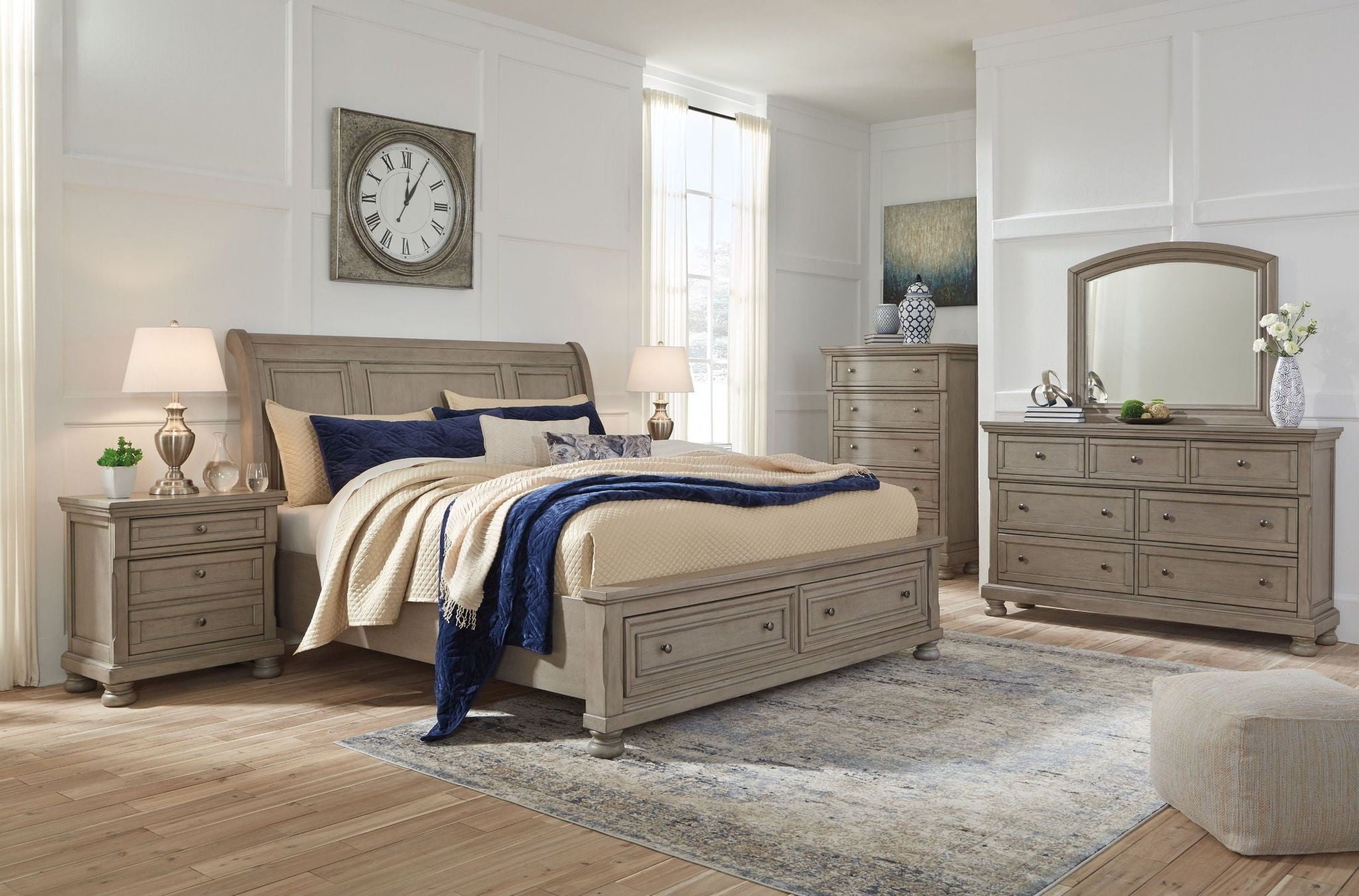 Lettner - Sleigh Bedroom Set - Urban Living Furniture (Los Angeles, CA)