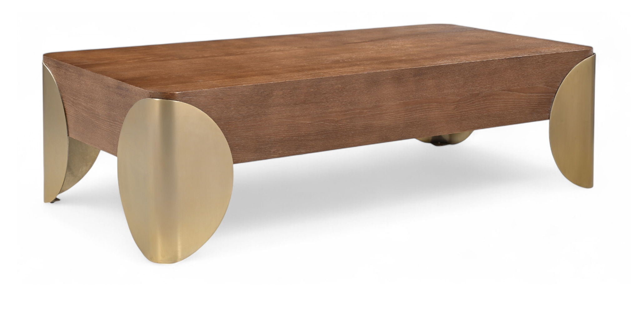 Cazari - Oak Wood And Iron Table - Urban Living Furniture (Los Angeles, CA)