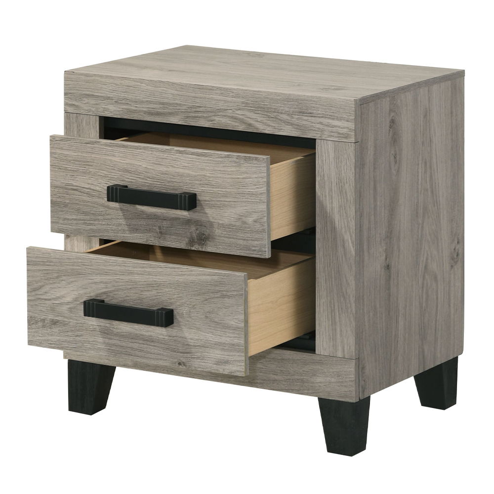 Mari - Nightstand - Light Gray Finish - Urban Living Furniture (Los Angeles, CA)